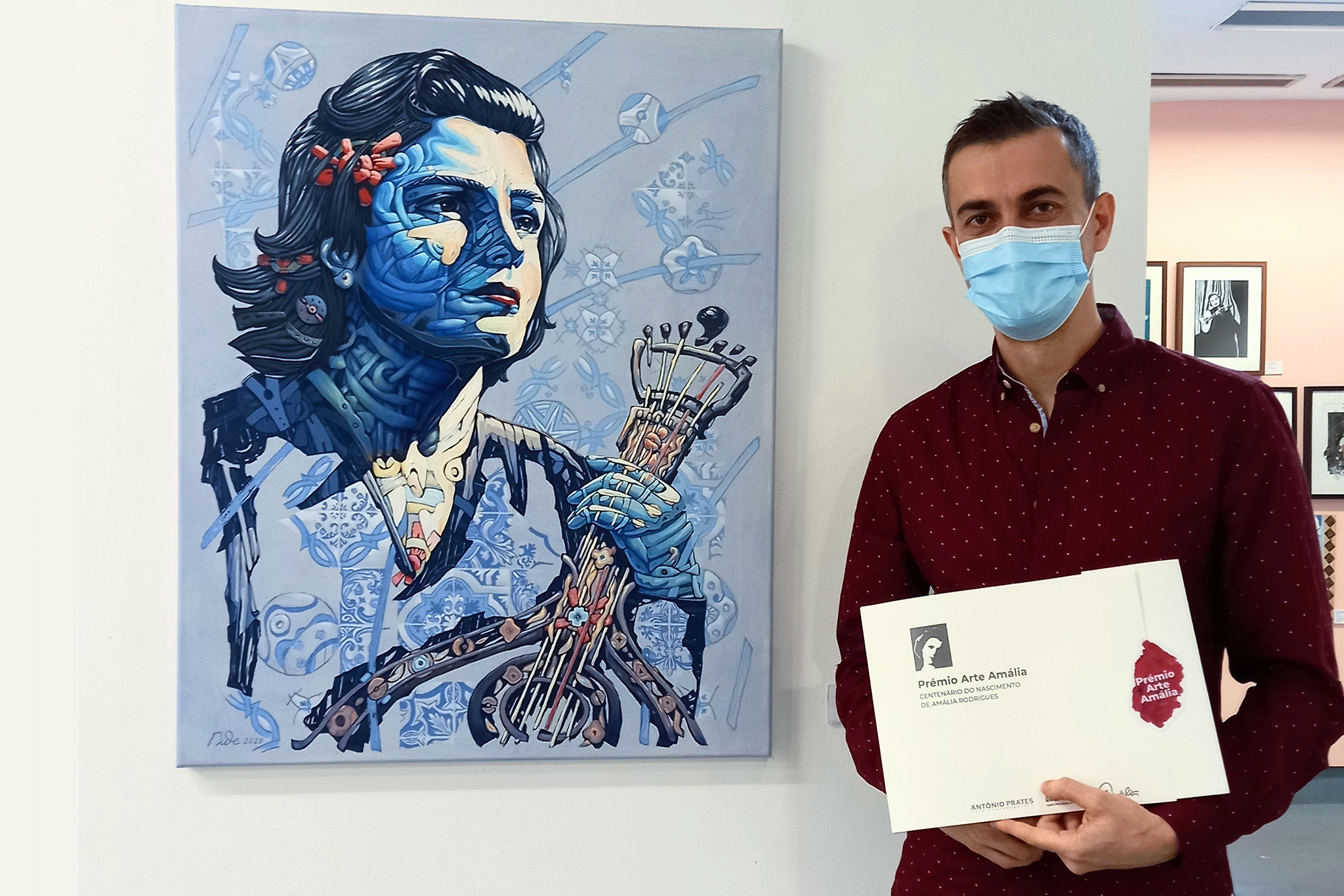 “Amália Um Olhar Contemporâneo” at the Galeria António Prates Lisbon, Portugal.